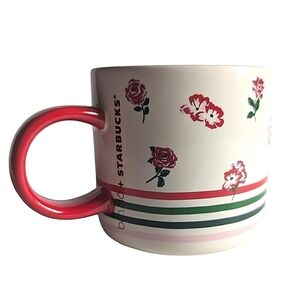 Starbucks Coffee BAN.DO Bando Limited Edition Rose 12 oz Mug Cup 2018